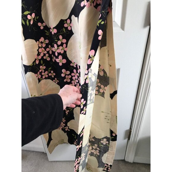 Vintage 1960’s Indorables Of California Maxi Flower Power Pant Suit Cool & Funky - Picture 8 of 10